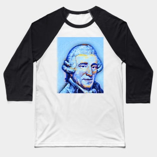 Joseph Haydn Portrait | Joseph Haydn Artwork | Joseph Haydn Painting 14 Baseball T-Shirt